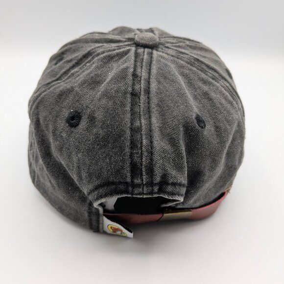 Buc-ee's Baseball Cap Gray with Embroidered Logo, Adjustable - Picture 4 of 10